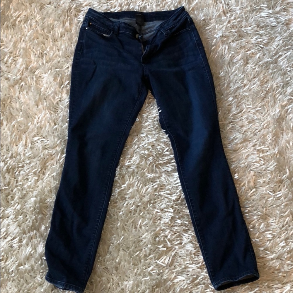 Size 10 dark wash Ann Taylor jeans